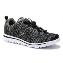 TravelFit Womens Medium Black/Grey