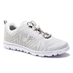 TravelFit Womens Medium Silver/White