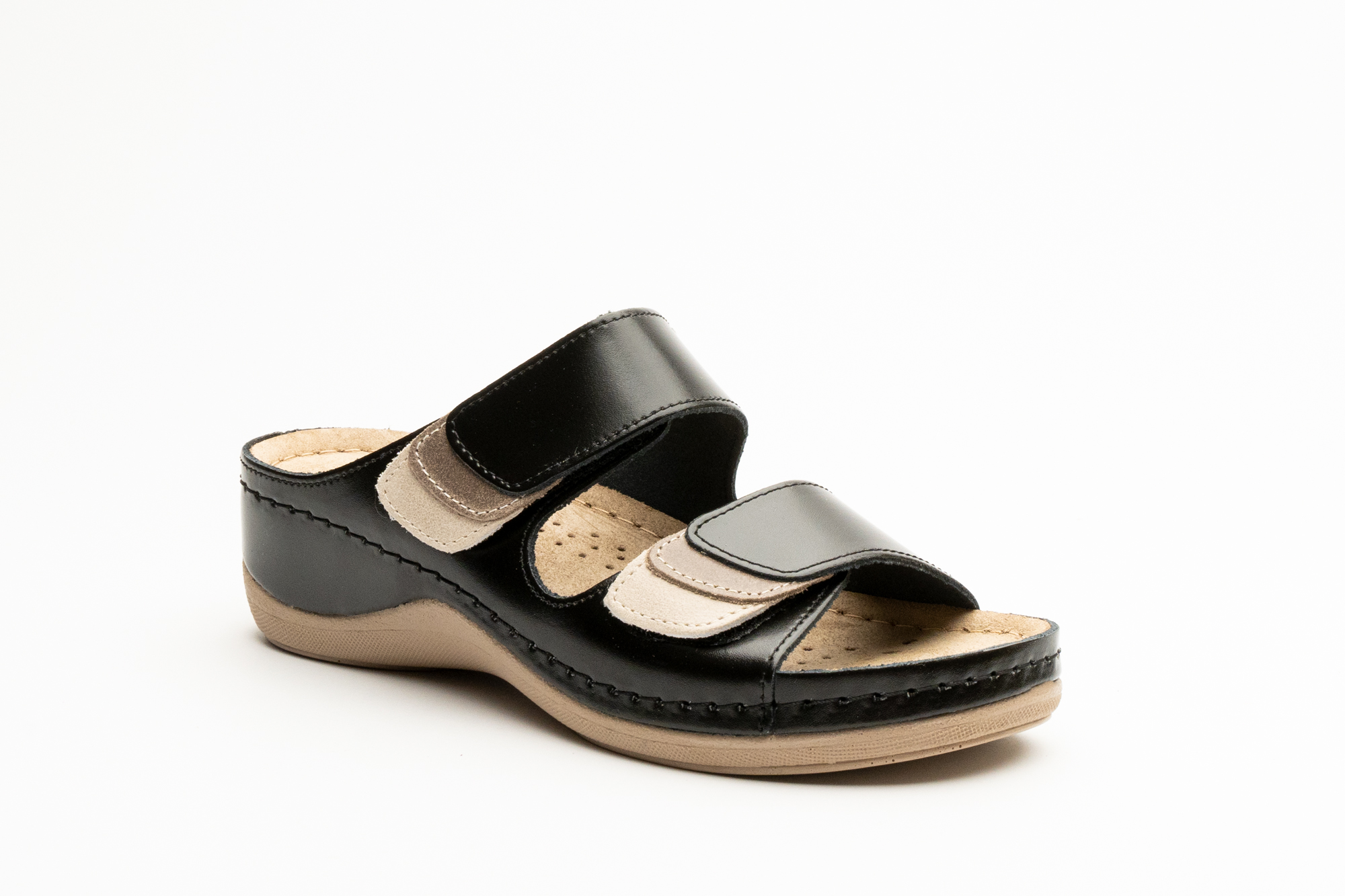 Lucia 904 Leather Black 3 Lucia 904 Leather Black - Image 3